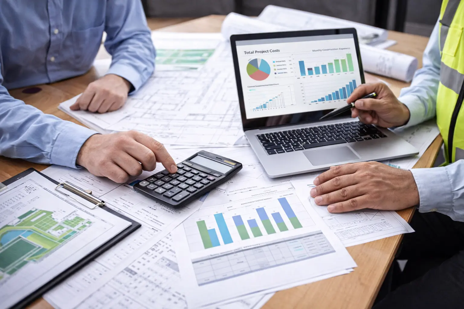 Cost-benefit analysis, value engineering, phasing strategies, and lifecycle cost assessment to maximize ROI without compromising quality.