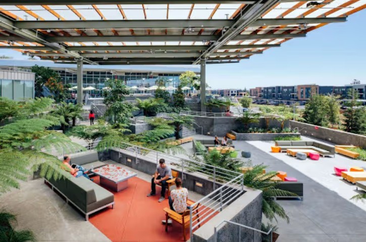 Inside Facebook’s headquarters in Menlo Park