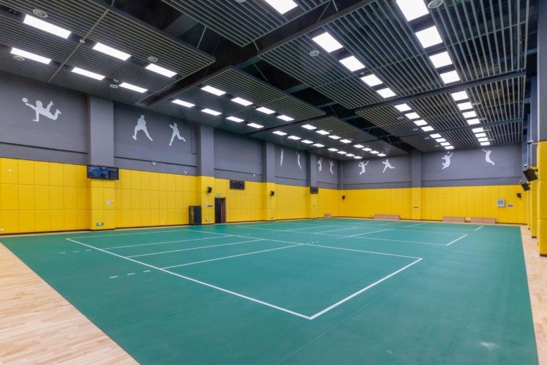 INDIAN RAILWAYS' INDOOR BADMINTON COURT REHABILITATION